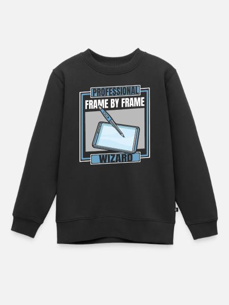 Animateur - Sweat Premium enfant bio - noir