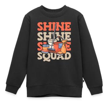 Reiniger Kader - Kinder Premium Organic Sweatshirt - Schwarz - Vorne - AI Model Kid Female (0cm)