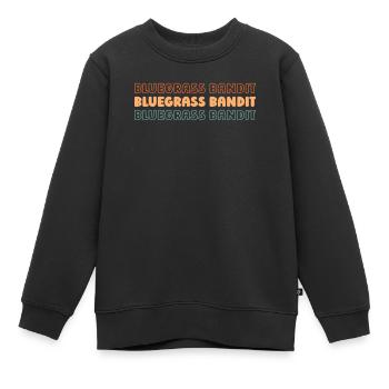 Banjo - Sweat Premium enfant bio - noir - Devant - AI Model Kid Female (0cm)
