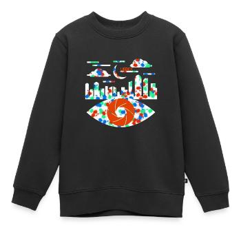 Urbex - Urban Explorer - Kinder Premium Organic Sweatshirt - Schwarz - Vorne - AI Model Kid Female (0cm)
