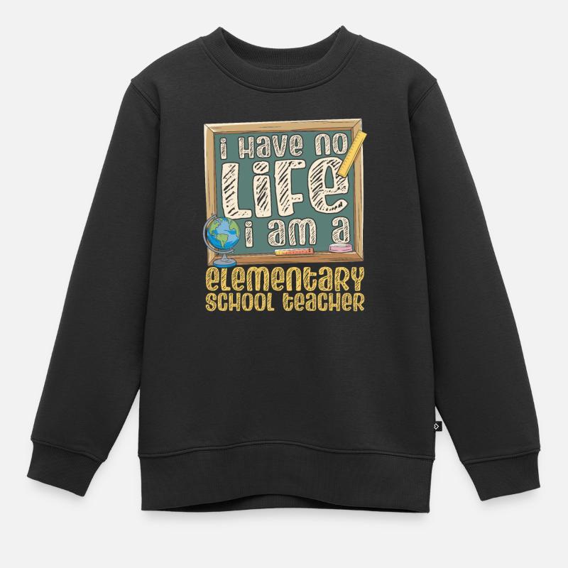 Professeur d’école primaire - Sweat Premium enfant bio - noir