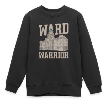 L’équipe du conseil municipal - Sweat Premium enfant bio - noir - Devant - AI Model Kid Female (0cm)