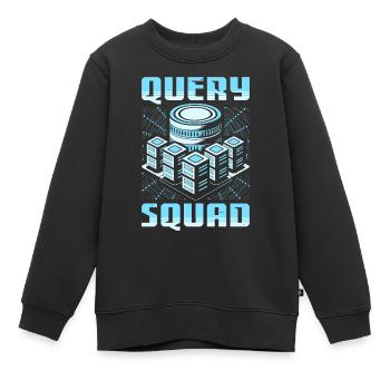 Datenbank Administrator Kader - Kinder Premium Organic Sweatshirt - Schwarz - Vorne - AI Model Kid Female (0cm)