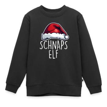 Onze - Sweat Premium enfant bio - noir - Devant - AI Model Kid Female (0cm)