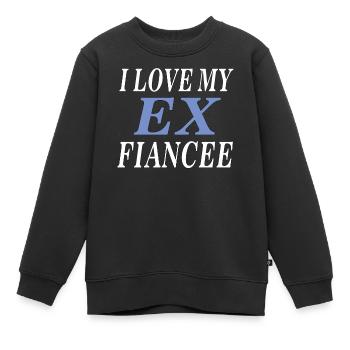J’AIME MON EX FIANCÉE - Sweat Premium enfant bio - noir - Devant - AI Model Kid Female (0cm)