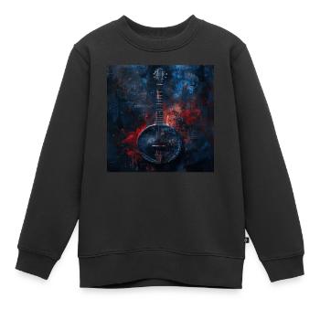 Banjo - Sweat Premium enfant bio - noir - Devant - AI Model Kid Female (0cm)