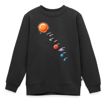 Planeten Wissenschaft Physik Universum Sonne - Kinder Premium Organic Sweatshirt - Schwarz - Vorne - AI Model Kid Female (0cm)