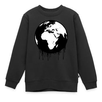 humorvolles T-Shirt, Geschenk für Männer, Damen, humorvoll - Kinder Premium Organic Sweatshirt - Schwarz - Vorne - AI Model Kid Female (0cm)