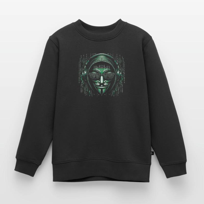 Hacker Informatiker Programmierer Informatik Kinder Premium Organic Sweatshirt