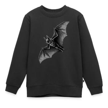 Schläger - Kinder Premium Organic Sweatshirt - Schwarz - Vorne - AI Model Kid Female (0cm)