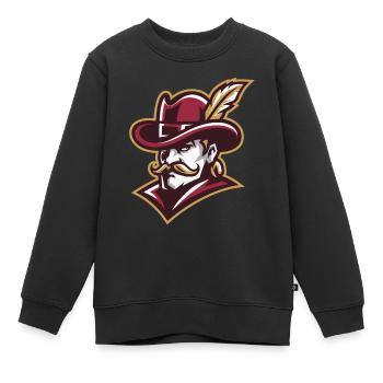 ARCHER PRINCIPAL - Sweat Premium enfant bio - noir - Devant - AI Model Kid Female (0cm)