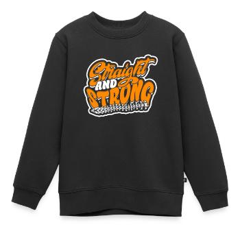 Chiropractor Physiotherapist - Kids Premium Organic Sweatshirt - black - Front - AI Model Kid Female (0cm)