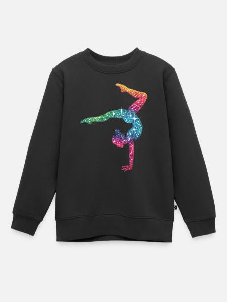 Gymnastik Gymnast Akrobatik Gymnastin - Kinder Premium Organic Sweatshirt - Schwarz