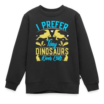 Molch - Kinder Premium Organic Sweatshirt - Schwarz - Vorne - AI Model Kid Female (0cm)