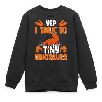 Molch - Kinder Premium Organic Sweatshirt - Schwarz - Vorne - AI Model Kid Female (0cm)