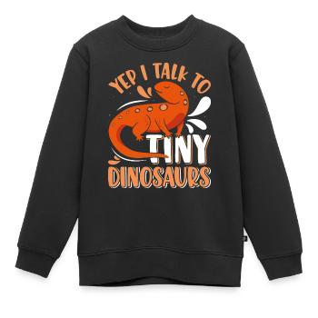 Molch - Kinder Premium Organic Sweatshirt - Schwarz - Vorne - AI Model Kid Female (0cm)