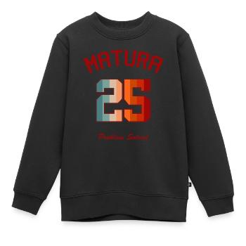 Matura 2024 Cadeau de fin d’études Matura Matura - Sweat Premium enfant bio - noir - Devant - AI Model Kid Female (0cm)