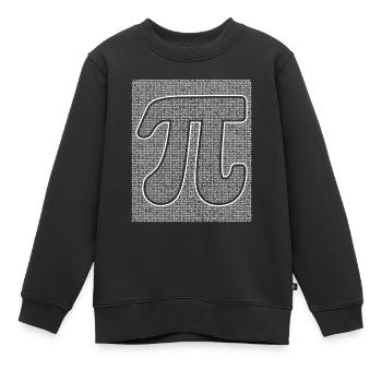 Pi Tag Zahlenkunst Mathematikliebhaber - Kinder Premium Organic Sweatshirt - Schwarz - Vorne - AI Model Kid Female (0cm)