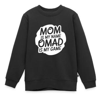 Jeûne intermittent Jeûne intermittent - Sweat Premium enfant bio - noir - Devant - AI Model Kid Female (0cm)
