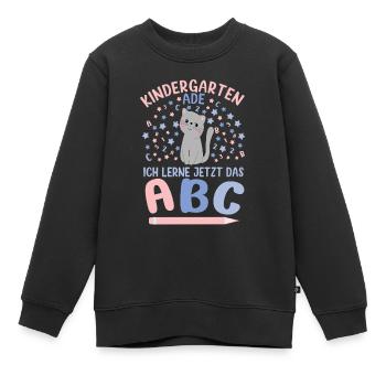 Bye Bye Kindergarten Kita Abgänger 2026 Mädchen - Kinder Premium Organic Sweatshirt - Schwarz - Vorne - AI Model Kid Female (0cm)