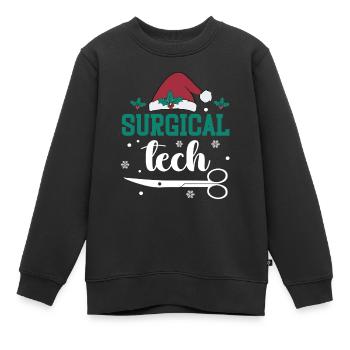 Chirurgischer Technologe Fass Mich Nicht An, Ich - Kinder Premium Organic Sweatshirt - Schwarz - Vorne - AI Model Kid Female (0cm)