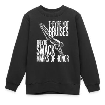 Tremplin Plongée Plongée Plongeurs - Sweat Premium enfant bio - noir - Devant - AI Model Kid Female (0cm)