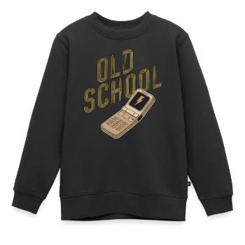 Klassisches Klapphandy, Vintage-Handy, Handy - Kinder Premium Organic Sweatshirt - Schwarz - Vorne - AI Model Kid Female (0cm)