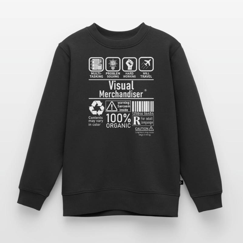 Visual Merchandiser multi tasking problem solving Kinder Premium Organic Sweatshirt