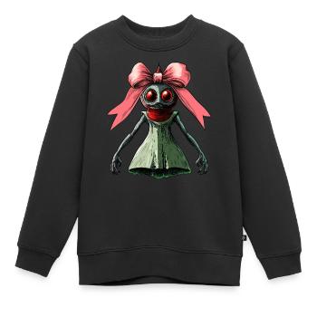 Coquette Arc Flatwoods Monster Cryptide - Sweat Premium enfant bio - noir - Devant - AI Model Kid Female (0cm)