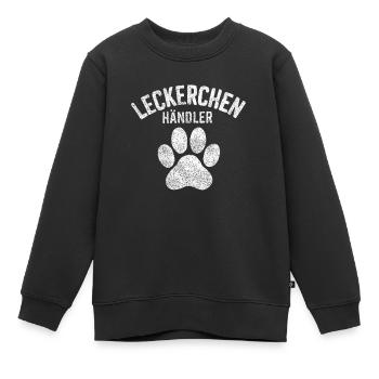 Hunde Hundebesitzer Hundehalter Hundeschule Spruch - Kinder Premium Organic Sweatshirt - Schwarz - Vorne - AI Model Kid Female (0cm)