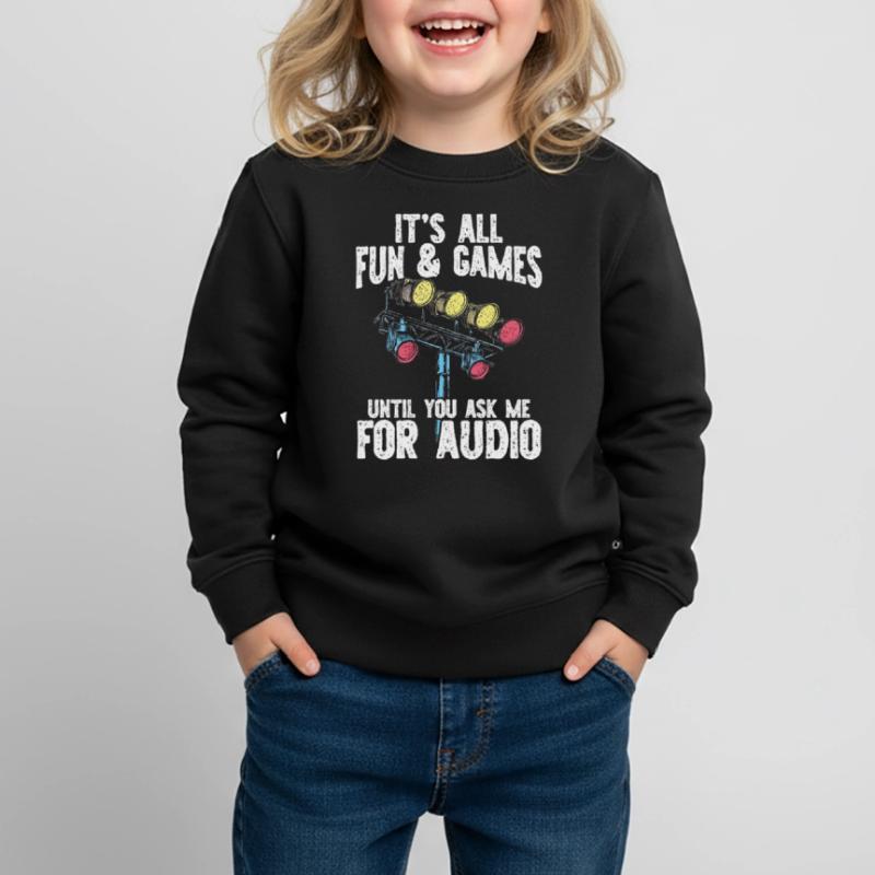 Lighting technician Lighting technician Lighting technology Kids Premium Organic Sweatshirt
