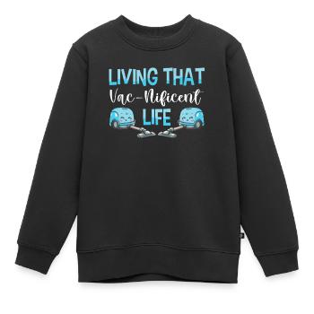 Nettoyant Lover Cleaner - Sweat Premium enfant bio - noir - Devant - AI Model Kid Female (0cm)