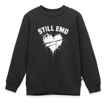 Toujours Emo ! Emo Goth Alternative - Sweat Premium enfant bio - noir - Devant - AI Model Kid Female (0cm)