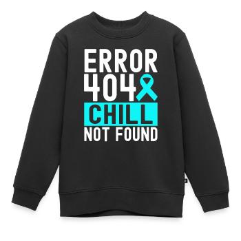 Trouble anxieux Trouble anxieux - Sweat Premium enfant bio - noir - Devant - AI Model Kid Female (0cm)
