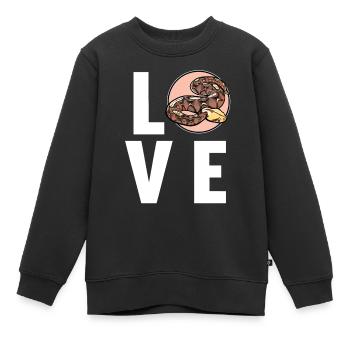 Gabon Vipers Gabon Vipers - Sweat Premium enfant bio - noir - Devant - AI Model Kid Female (0cm)