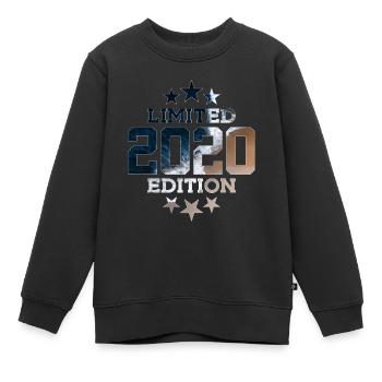 ÉDITION LIMITÉE 6E ANNIVERSAIRE 2020 - Sweat Premium enfant bio - noir - Devant - AI Model Kid Female (0cm)
