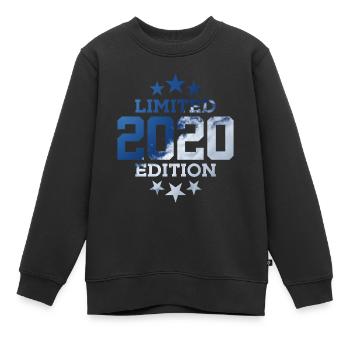 ÉDITION LIMITÉE 6E ANNIVERSAIRE 2020 - Sweat Premium enfant bio - noir - Devant - AI Model Kid Female (0cm)