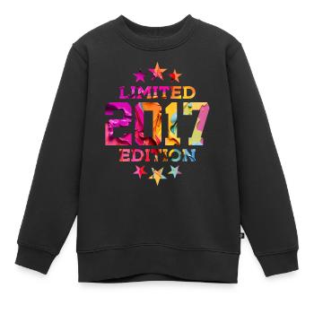 ÉDITION LIMITÉE 2017 9E ANNIVERSAIRE - Sweat Premium enfant bio - noir - Devant - AI Model Kid Female (0cm)