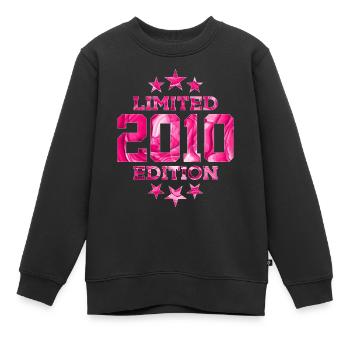 ÉDITION LIMITÉE 2010 16E ANNIVERSAIRE - Sweat Premium enfant bio - noir - Devant - AI Model Kid Female (0cm)