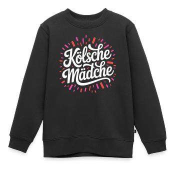 Cologne Girls Carnival Cologne Cologne Cologne Girls - Kids Premium Organic Sweatshirt - black - Front - AI Model Kid Female (0cm)