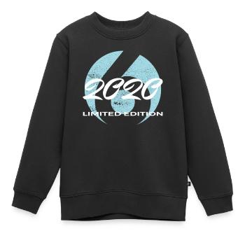 6th Birthday 2020 Boys and Girls Gift - Kids Premium Organic Sweatshirt - black - Front - AI Model Kid Female (0cm)