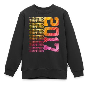 ÉDITION LIMITÉE 2017 9 ANS 9E ANNIVERSAIRE - Sweat Premium enfant bio - noir - Devant - AI Model Kid Female (0cm)