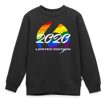 6th Birthday 2020 Boys and Girls Gift - Kids Premium Organic Sweatshirt - black - Front - AI Model Kid Female (0cm)