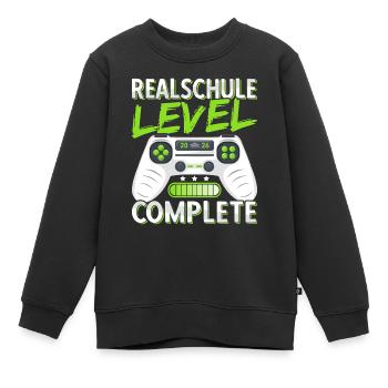 Fin d’études secondaires 2026 Fin d’études secondaires Garçon - Sweat Premium enfant bio - noir - Devant - AI Model Kid Female (0cm)