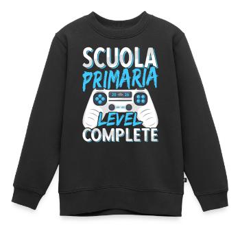 Primary School Diploma Elementary School 2026 - Kids Premium Organic Sweatshirt - black - Front - AI Model Kid Female (0cm)
