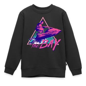 Baywatch Jetski You Are The Bay - Kids Premium Organic Sweatshirt - black - Front - AI Model Kid Female (0cm)