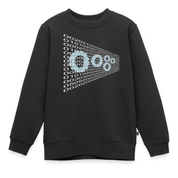 Technologie Technologie - Sweat Premium enfant bio - noir - Devant - AI Model Kid Female (0cm)