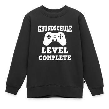 Grundschule Schulkind 2020 Outfit - Kinder Premium Organic Sweatshirt - Schwarz - Vorne - AI Model Kid Female (0cm)