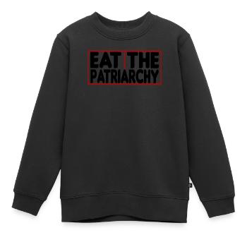 Cadeau féministe féministe féministe - Sweat Premium enfant bio - noir - Devant - AI Model Kid Female (0cm)