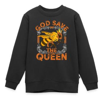 Imker - Kinder Premium Organic Sweatshirt - Schwarz - Vorne - AI Model Kid Female (0cm)